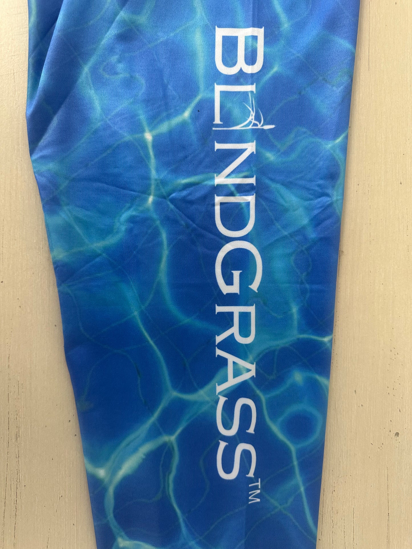 Lightweight Lycra Fishing Hoodie - Blue Water