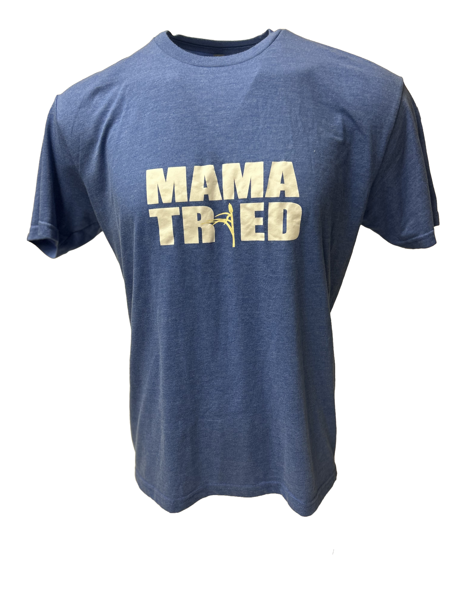 Tri-Blend Mama Tried, Grass Logo T-Shirt