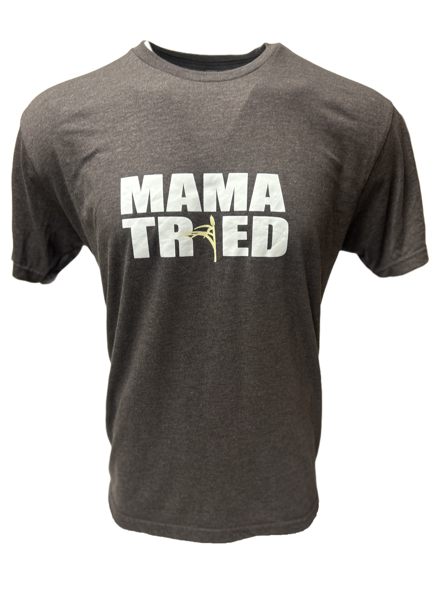 Tri-Blend Mama Tried, Grass Logo T-Shirt