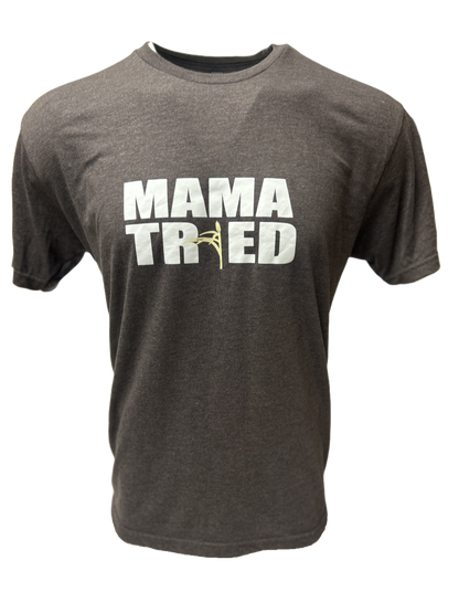 Tri Blend Mama Tried, Grass Logo T-Shirt (Free Shipping)