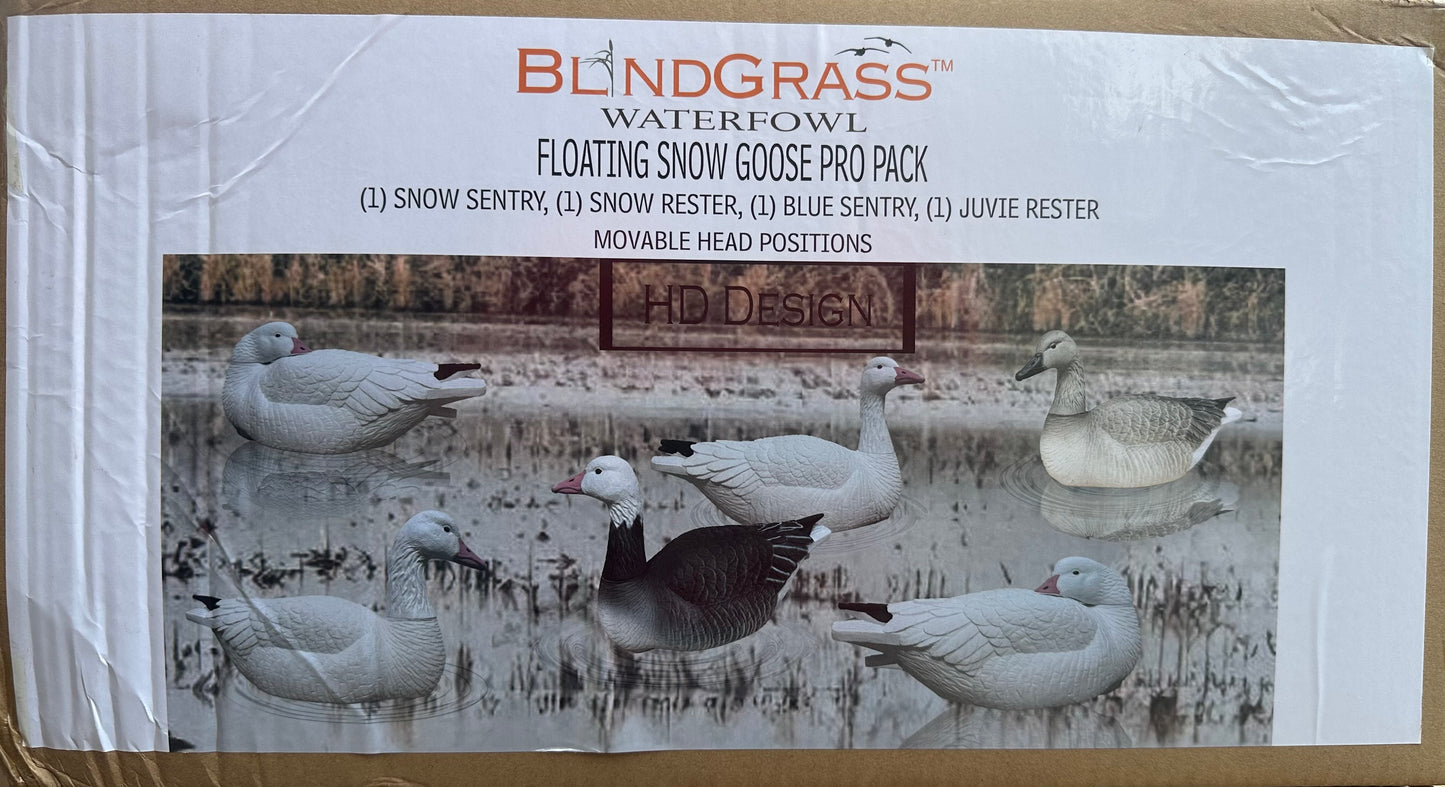 Light’N’Load Snow Geese Floater Decoys (6 Pack)