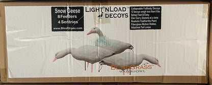 Light’N’Load Snow Geese Decoys (12 Pack)