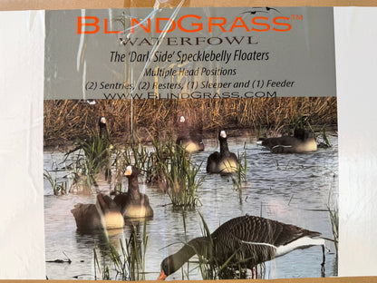 Light’N’Load ‘Dark Side’ Specklebelly Floater Decoys (6 Pack)