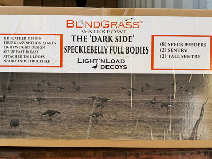Light’N’Load Full-Body ‘Dark Side’ Specklebelly Decoys (12 Pack)