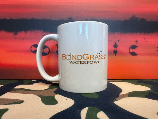 BlindGrass Logo Ceramic Coffee Mug, 10 oz.