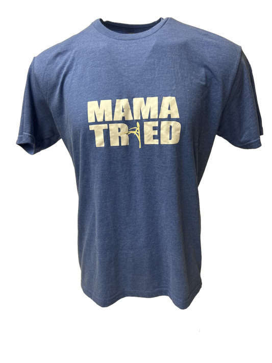 Tri Blend Mama Tried, Grass Logo T-Shirt (Free Shipping)